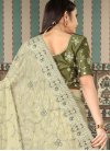 Embroidered Work Faux Georgette Designer Traditional Saree - 1