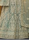 Embroidered Work Floor Length Anarkali Salwar Suit - 2