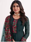 Embroidered Work Georgette Pant Style Classic Salwar Suit - 1