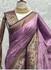 Woven Work Traditional Designer Saree For Festival - 2