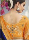 Embroidered Work Jacquard Silk Contemporary Style Saree - 2