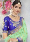Embroidered Work Traditional Saree For Ceremonial - 1