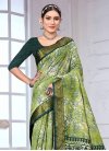 Art Silk Printed Saree For Casual - 1
