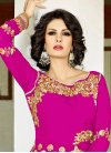 Bewitching Pure Georgette Embroidered Work Pant Style Classic Salwar Suit - 2