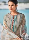 Cotton Digital Print Work Pant Style Pakistani Salwar Suit - 1