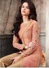 Silk Pant Style Designer Salwar Kameez For Ceremonial - 2