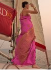 Handloom Silk Woven Work Designer Contemporary Style Saree - 2