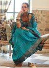Woven Work Handloom Silk Designer Contemporary Style Saree - 1