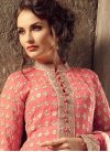 Aesthetic Embroidered Work Faux Georgette Pant Style Designer Salwar Suit For Party - 1