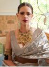 Handloom Silk Woven Work Trendy Designer Saree - 1