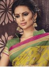 Swanky Print Work Trendy Saree For Casual - 1