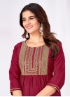 Embroidered Work Readymade Designer Suit - 3
