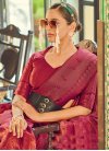 Handloom Silk Woven Work Trendy Designer Saree - 3