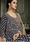 Art Silk Long Length Anarkali Salwar Suit For Festival - 2