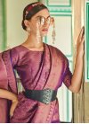 Handloom Silk Woven Work Trendy Classic Saree - 3