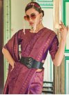Handloom Silk Woven Work Trendy Classic Saree - 2