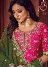 Embroidered Work Palazzo Style Pakistani Salwar Kameez For Party - 2