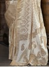 Satin Silk Woven Work Designer Traditional Saree - 1