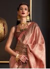 Woven Work Handloom Silk Designer Contemporary Saree - 3