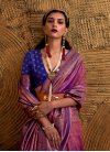 Handloom Silk Woven Work Trendy Classic Saree - 1