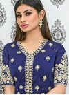 Congenial Mouni Roy Embroidered Work Long Length Designer Suit - 1