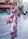 Crepe Silk Designer Traditional Saree For Festival - 2