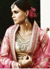 Flamboyant Embroidered Work Net Trendy A Line Lehenga Choli For Bridal - 1