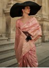 Handloom Silk Designer Traditional Saree For Festival - 1