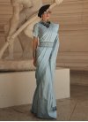 Handloom Silk Woven Work Contemporary Style Saree - 1
