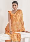 Chiffon Designer Contemporary Saree For Casual - 1