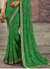Faux Georgette Designer Contemporary Style Saree For Ceremonial - 1