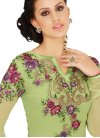 Awesome  Faux Georgette Straight Pakistani Salwar Suit - 1