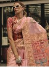 Handloom Silk Woven Work Designer Contemporary Saree - 1