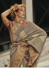 Woven Work Handloom Silk Traditional Designer Saree For Ceremonial - 1
