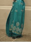 Handloom Silk Woven Work Designer Contemporary Style Saree - 1
