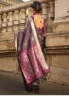 Woven Work Handloom Silk Designer Contemporary Style Saree - 1