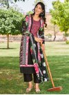 Cotton Lawn Digital Print Work Pant Style Designer Salwar Kameez - 3