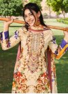 Cotton Lawn Pant Style Salwar Kameez For Ceremonial - 2