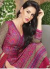 Extraordinary Beige and Rose Pink Pant Style Pakistani Salwar Kameez - 1