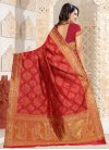 Kanjivaram Silk Thread Work Trendy Saree - 2