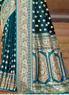 Satin Silk Designer Contemporary Style Saree - 2
