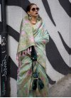 Handloom Silk Designer Traditional Saree For Festival - 2