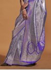 Woven Work Kanjivaram Silk Designer Contemporary Style Saree - 3