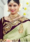 Exciting Satin Silk Traditional Designer Saree - 1