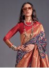 Handloom Silk Designer Traditional Saree For Party - 1