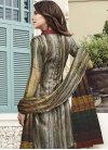 Satin Silk Pant Style Salwar Kameez - 2