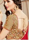 Awe  Beads Work Trendy Classic Saree For Festival - 1