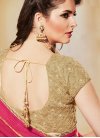 Hypnotic Faux Georgette Lace Work Designer Traditional Saree - 1