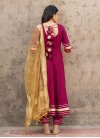Embroidered Work Readymade Anarkali Suit - 1