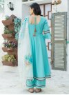 Cotton Gota Patti Work Readymade Anarkali Salwar Suit - 1